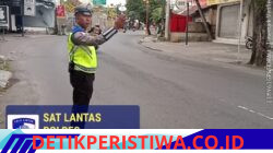 Dengan Sepenuh Hati Anggota Lantas Polres Karangasem Lakukan PH Pagi, di Depan MAN Amlapura