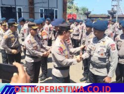 Bantu Padamkan Karhutla, BKO Brimob Polda Bali Terjunkan 110 Personelnya Ke Kalbar