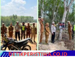Bhabinkamtibmas Polsek Belitang III Lakukan Patroli Karhutla Bersama Unsur pemerintah Desa Serta Masyarakat Setempat