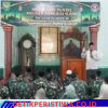 Peringatan Maulid Nabi Muhammad SAW Jadi Momentum Perkuat Iman dan Pengabdian Prajurit Korem 044/Gapo