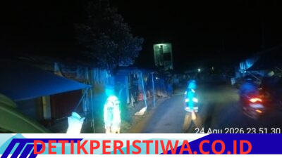 Cegah Aksi Kriminalitas dan Jaga Kondusivitas Situasi Kamtibmas,  Polsek Bebandem Intensifkan Giat Blue Light Patrol Hingga Dini Hari