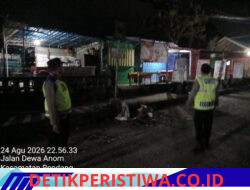 Cegah Gangguan Kamtibmas, Polsek Rendang Tingkatkan Patroli Pantau Situasi Wilayah Hukumnya