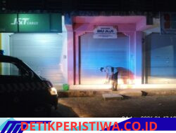 Cegah Gangguan Kamtibmas, Personil Polsek Sidemen Intensifkan Giat Blue Light Patrol 