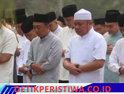 Kapolda Sumsel Ikuti Shalat Istisqa, Doakan Hujan Turun di Sumatera Selatan