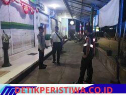 Ciptakan Situasi Kamtibmas Kondusif, Melalui Giat Blue Light Patrol Personil Polsek Selat Pantau Situasi Pegadaian Capem Selat
