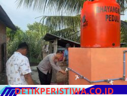 Kapolres Langsa Melakukan Pengecekan Sejumlah Bantuan Sumur Bor Dari Ketua Umum Bhayangkari