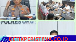 Kapolres OKU Timur Pimpin Rapat Anev Kinerja Dan Tanggap Darurat Karhutla