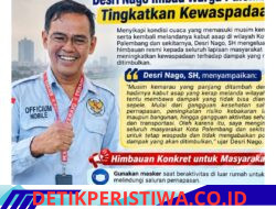 Cegah Dampak Kabut Asap — Desri Nago Imbau Warga Palembang Tingkatkan Kewaspadaan!