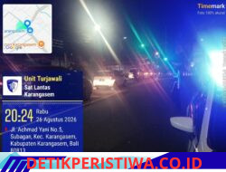 Tekan Angka Pelanggaran Lalulintas dan Lakalantas, Satlantas Polres Karangasem Intensifkan Giat Blue Light Patrol 