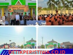 PELAKSANAAN SHOLAT ISTISQO DAN DOA BERSAMA PEMERINTAHAN KECAMATAN BELITANG III SERTA MASYARAKAT DILAPANGAN POLSEK BELITANG III POLRES OKU TIMUR