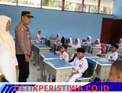 Kapolsek Idi Tunong Dorong Murid SDN 1 Buket Teukuh Tumbuh Disiplin dan Berkarakter