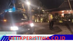 Pastikan Situasi Kamtibmas Kondusif, Personel Polsek Sidemen Intensifkan Giat Blue Light Patrol 