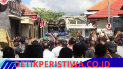 Pastikan Kesiapsiagaan Personel dalam Mengatasi Aksi Demo, Polres Karangasem Gelar Simulasi Sispam Mako Sesuai SOP