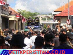 Pastikan Kesiapsiagaan Personel dalam Mengatasi Aksi Demo, Polres Karangasem Gelar Simulasi Sispam Mako Sesuai SOP