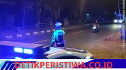 Giat Blue Light Patrol di Obyek Wisata Candidasa, Satlantas Polres Karangasem Terjunkan Unit Turjawali