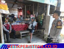 Pastikan Situasi Kamtibmas Tetap Kondusif, Personel Polsek Selat Gelar Patroli Barcode di Sejumlah Titik Strategis 