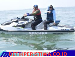 Wabup Mimik Temukan Spot Hiu Paus di Tlocor Jabon, Dorong Pengembangan Wisata Bahari Sidoarjo
