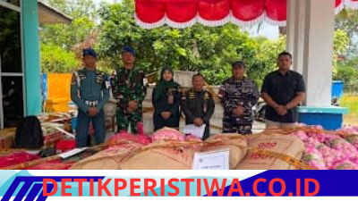 Sinergi Tim Quick Response Lanal Ranai dan BKHIT Natuna Gagalkan Penyelundupan 3 Truk Sembako Tanpa Dokumen di Pelabuhan Penagi