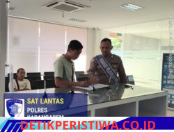 Berikan Layanan Prima kepada Masyarakat, Satpas Polres Karangasem Berikan Pelayanan dengan Santun, Senyum, Sapa dan Salam