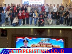 Kapolres Oku Timur Mengelar Acara Silaturahmi Bersama Insan Pers, di Wiayah Bumi Sebiduk Sehaluan