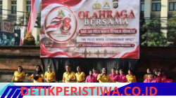 Semarakan Hari Jadi ke-78 Polwan RI, Polda Bali Gelar Olahraga Bersama