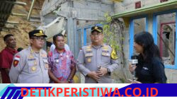 Tinjau Kondisi Dampak Kerusakan Akibat Gempa, Kapolda NTT Serahkan Bantuan Langsung kepada Warga Terdampak 
