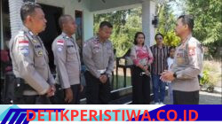 Di Tengah Duka Gempa, Kasatgas Humas Polri Berian Spirit kepada Personel dan Warga Ende