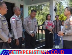 Di Tengah Duka Gempa, Kasatgas Humas Polri Berian Spirit kepada Personel dan Warga Ende
