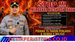 Cegah Karhutla, Kapolres Aceh Timur Imbau Masyarakat Tidak Membakar Hutan dan Lahan