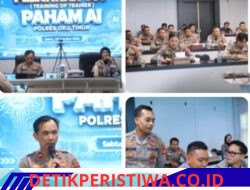 Bag SDM Polres OKU Timur Gelar Pelatihan TOT Paham AI