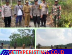 Kapolres Oku Timur AKBP Dr. Lalu Hedwin Hanggara, SH. SIK MH, MSI. Melalui Kapolsek Madang Suku II IPTU Jendri Simanjuntak, SH. Melaksanakan patroli Penanggulangan Karhutla, di Wilkum Polsek Madang Suku II