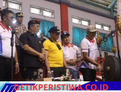 Wakapolres Karangasem Hadiri Pembukaan Kejuaraan Bola Voli Bupati Cup Tahun 2026, di GOR Gunung Agung