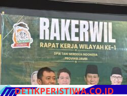 Tutup Rakerwil I DPW TMI Provinsi Jambi, Aiman Adnan WAKETUM DPN Tani Merdeka Indonesia Siap Kawal Hasil Rekomendasi ke Pemerintah Pusat
