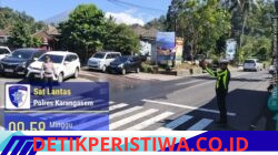 Pastikan Jalur Kawasan Wisata Lancar dan Kondusif, Sat Lantas Berikan Pengamanan Kawasan di Obyek Wisata Tirtagangga