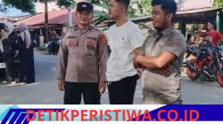 PATROLI SAMBANG KAMTIBMAS POLSEK JEUNIEB RAJUT KEBERSAMAAN DENGAN WARGA