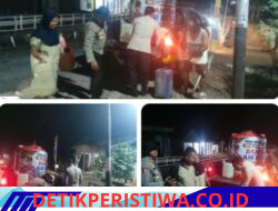 Polsek Buay Madang Timur Salurkan Bantuan Air Bersih Kepada Warga Desa Teko Rejo Yang Mengalami Kekeringan Akibat Kemarau