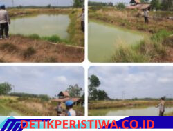 Polsek Buy Pemuka Peliung Polres Oku Timur Melaksanakan Kegiatan Pengecekan Embung Dan Penyebaran Maklumat Karhutla kepada Warga Masyarakat Setempat