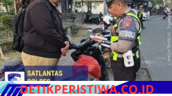 Tekan Angka Pelanggaran Lalulintas, Satlantas Polres Karangasem Intensifkan Tilang Manual