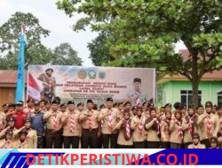 Cetak Generasi Muda Berjiwa Bahari, Danlanal Dumai Kukuhkan Anggota Saka Bahari