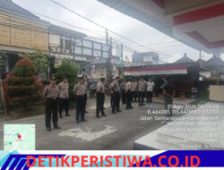Pimpin Apel Pagi Personel Polsek Sidemen, Pawas Tekankan Disiplin dan Kekompakan dalam Melaksanakan Tugas 
