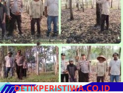 Polsek BMT Melaksanakan Kegiatan Patroli Bersama Pemdes Cegah Dan Sosialisasi Karhitla Agar Tidak Membakar Hutan Dan Lahan Sembarangan