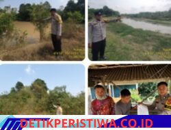 Polsek Belitang III Polres Oku Timur Melaksanakan Kegiatan Mitigasi Karhutla Dan Pengecekan Embung