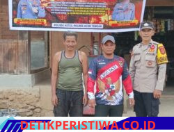 Polsek Ketol Perkuat Pencegahan Karhutla, Spanduk Imbauan Dipasang di Tiga Kampung