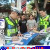 Cegah Truk Parkir Sembarangan di Sepanjang Jalur Obyek Wisata Candidasa, Satlantas Polres Karangasem Berikan Teguran