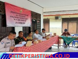 Bhabinkamtibmas Kertha Buana Kawal Musdes RKP Desa Tahun 2027, di Aula Kantor Desa Kertha Buana