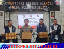 Ditresnarkoba Polda Sulsel Ungkap 12 Kasus Narkoba, Sita 2,6 Kg Sabu hingga 5,6 Liter Cairan Sintetis