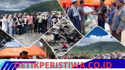 Pemerintah Desa Pantan Nangka dan Mahasiswa PPKPM IAIN Takengon Salurkan Bantuan untuk Korban Kebakaran di Jagong Jeget