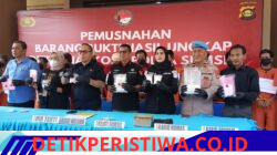 Polda Sumsel Musnahkan 2,6 Kg Sabu dan 196 Ekstasi, Kabag Wassidik: “Tidak Ada Toleransi”