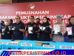 Polda Sumsel Musnahkan 2,6 Kg Sabu dan 196 Ekstasi, Kabag Wassidik: “Tidak Ada Toleransi”