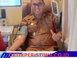 Camat Jangka Donorkan Darah ke-50 Kali di Kejari Bireuen, Rutin Setiap Tiga Bulan